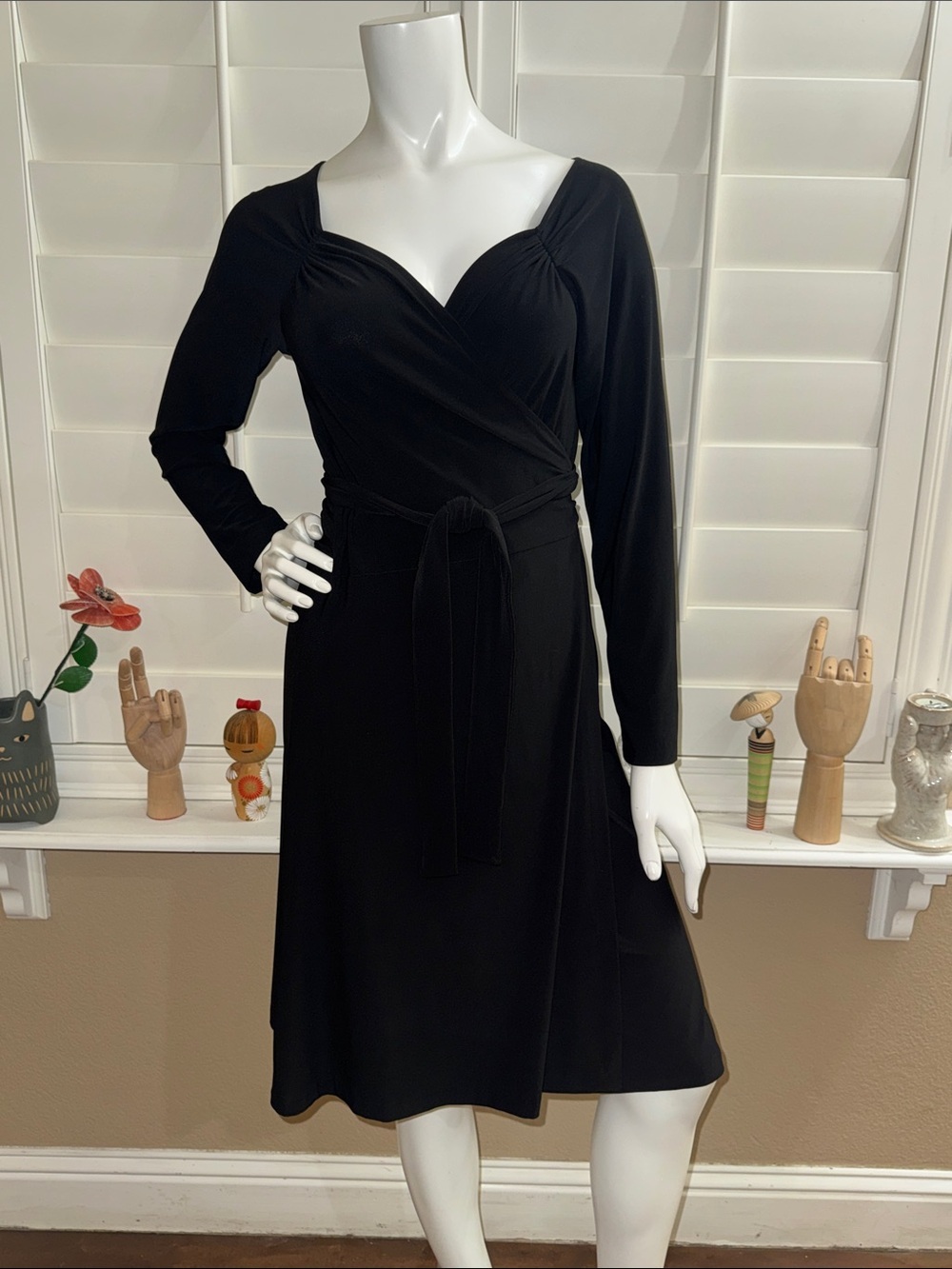 Norma Kamali Sweetheart Wrap Dress